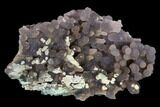 Purple, Sparkly Botryoidal Grape Agate - Indonesia #146804-1